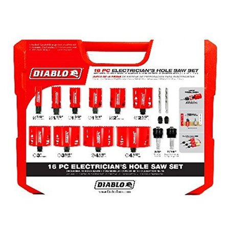 DIABLO Dhs16Sel Bi-Metal Electrical Set (16 Piece) DHS16SEL